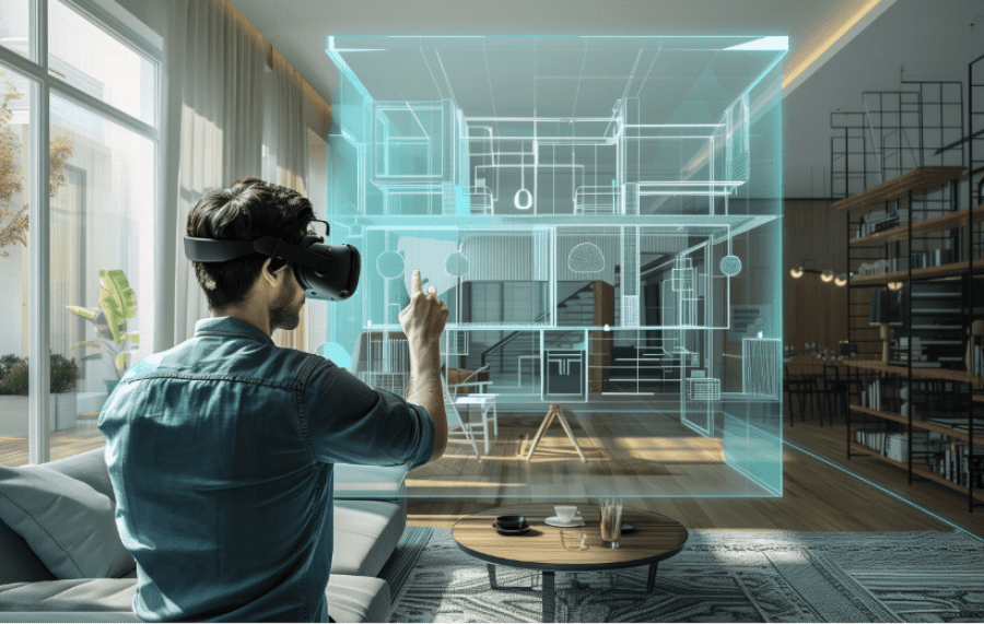 Realtà aumentata architettura: progettazione virtuale di spazi con visore AR
